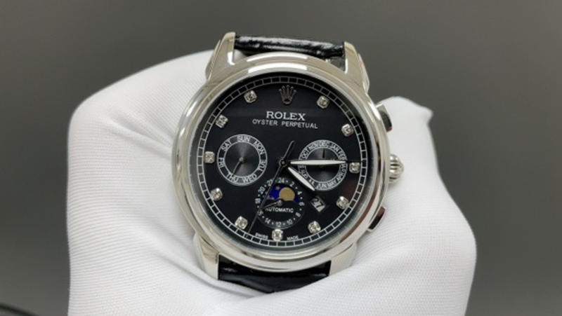 Best Edition with 9100 Automatic Movement Rolex Cellini Series 42mm Black Watch